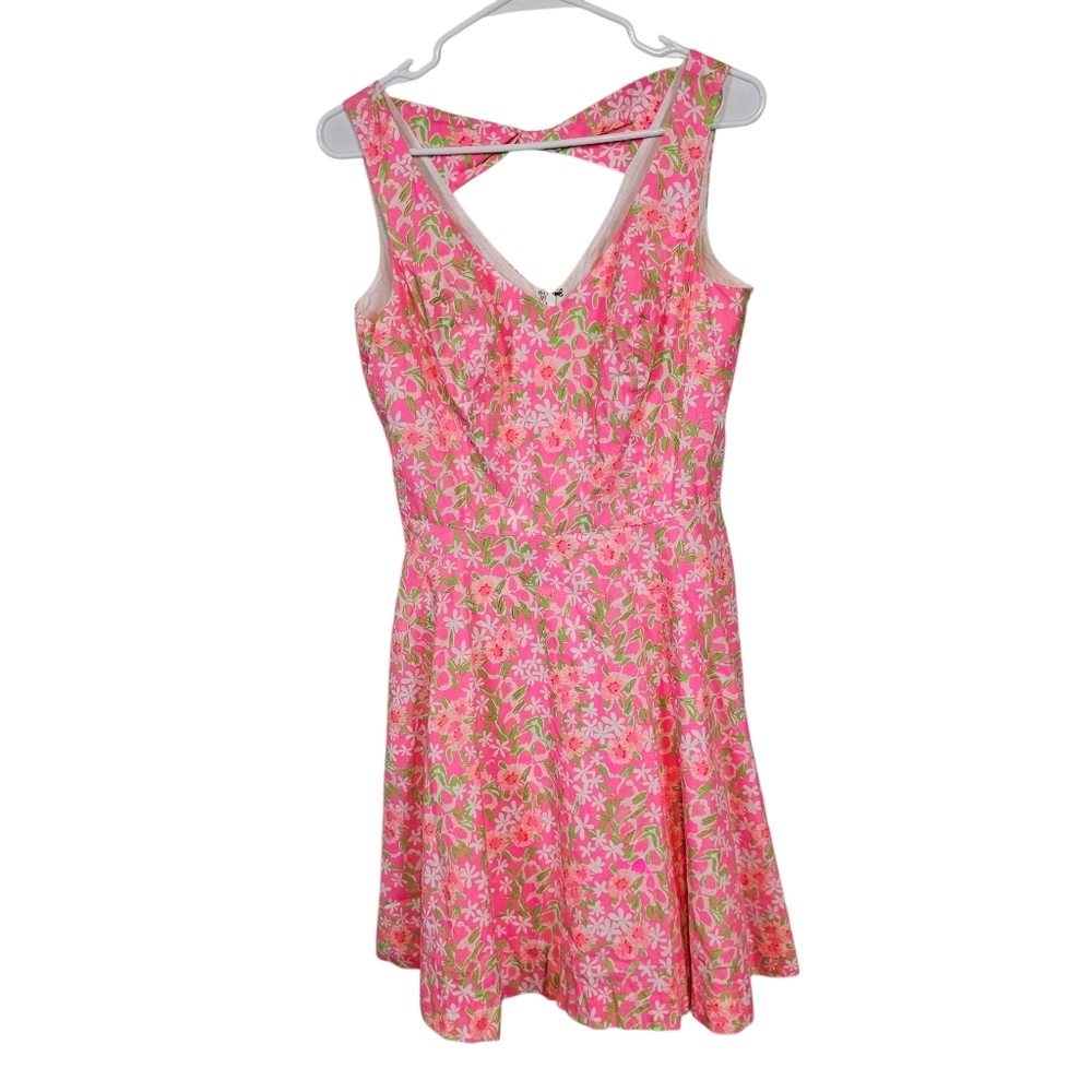 Lilly Pulitzer Freja Everythings Nice Floral Keyhole Dress - Picture 2 of 10